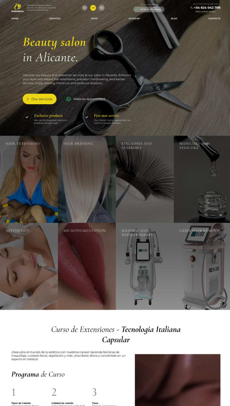 Makarova Studio Website