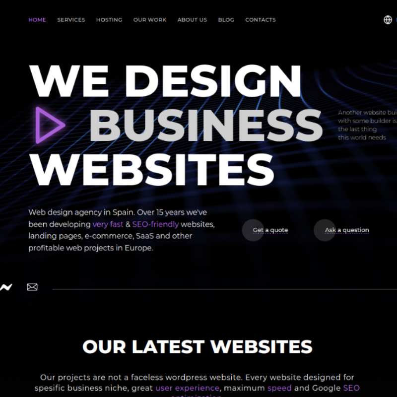 Another yet new UX for our brand website